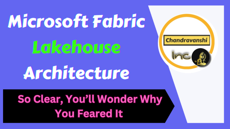 Microsoft Fabric Lakehouse Architecture