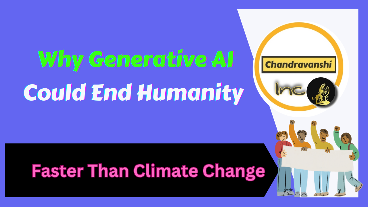 Why Generative AI Could End Humanity Faster Than Climate Change