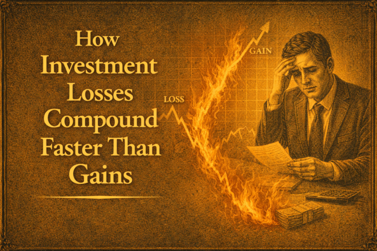 How Investment Losses Compound Faster Than Gains