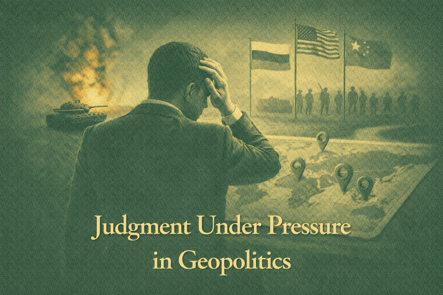 Judgment Under Pressure in Geopolitics