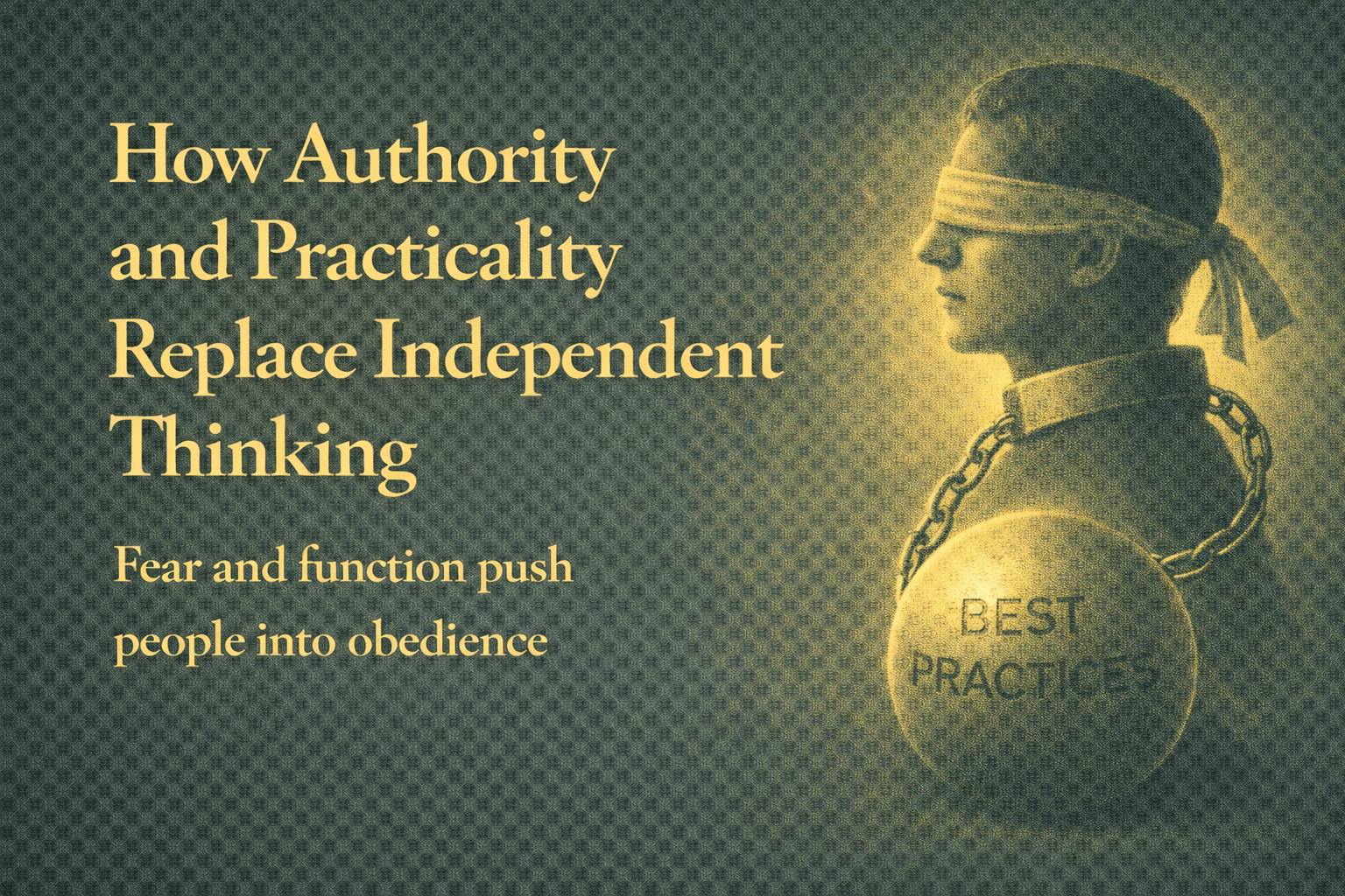 Judgment and Social Influence How Authority and Practicality Replace Independent Thinking