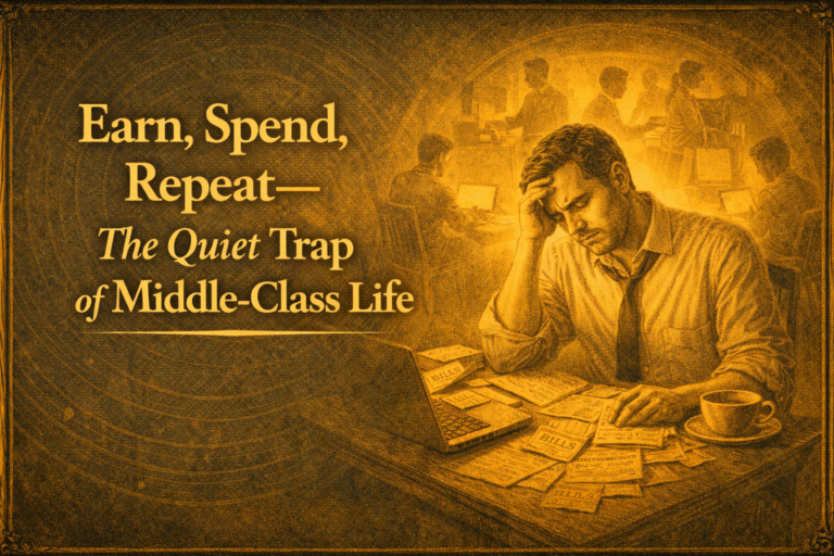 Earn, Spend, Repeat—The Quiet Trap Of Middle-Class Life