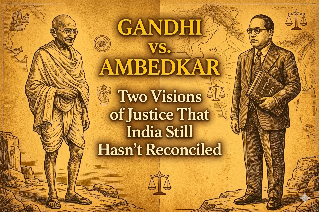 Gandhi vs. Ambedkar Two Visions of Justice That India Still Hasn't Reconciled