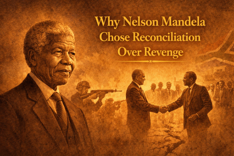 Nelson Mandela's Strategy of Restraint Why He Chose Reconciliation Over Revenge