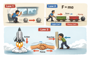 Newton's laws of motion explained