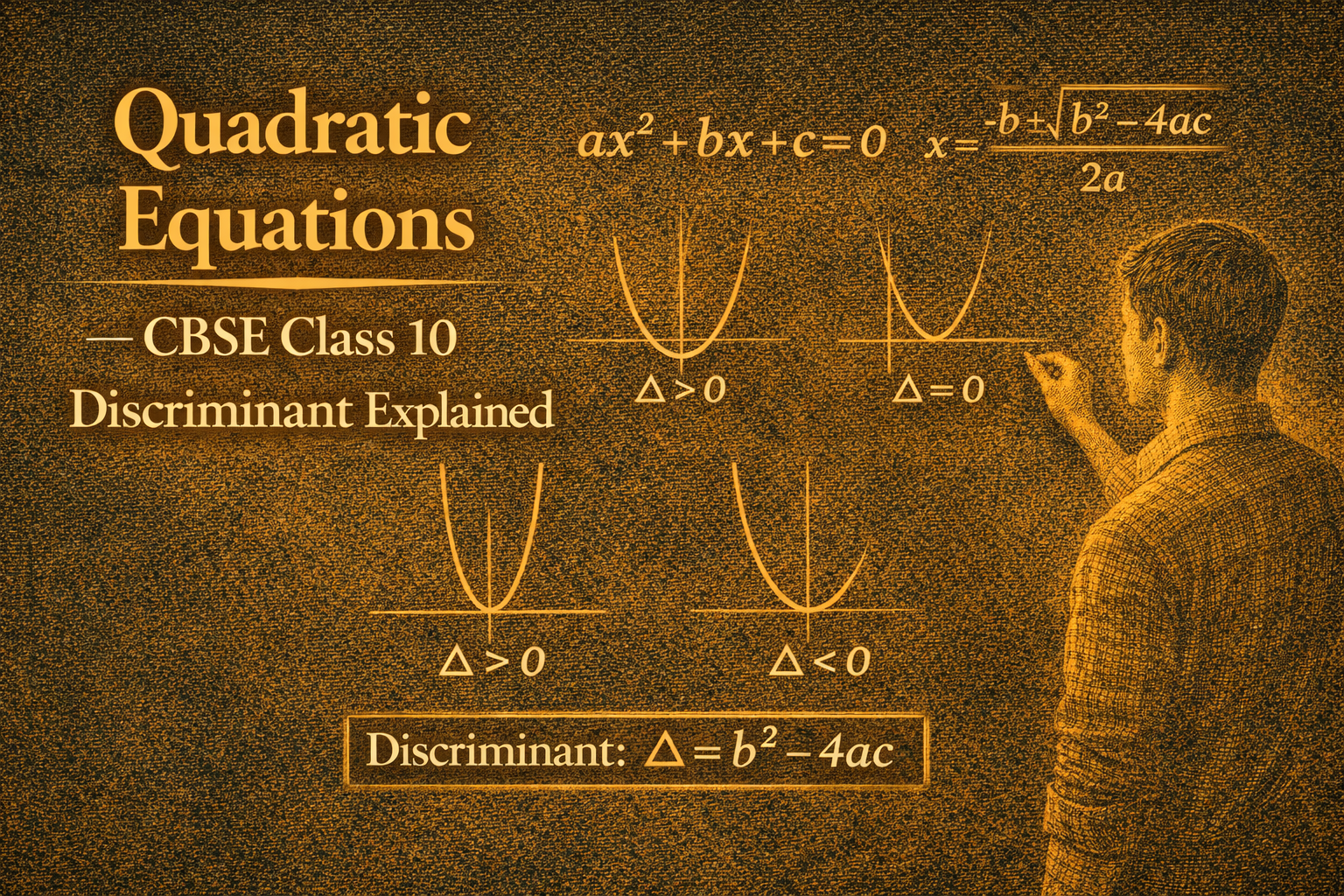 Chandravanshi Inc Quadratic Equations — CBSE Class 10 Discriminant Explained Clearly