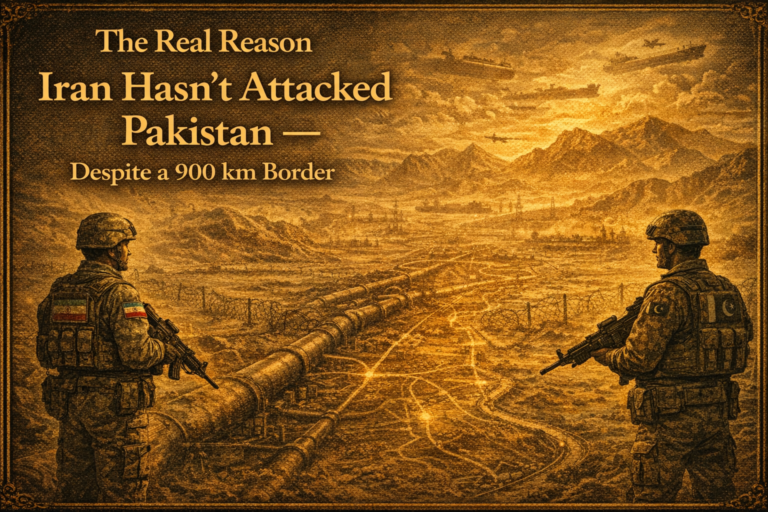The Real Reason Iran Hasn’t Attacked Pakistan — Despite a 900 km Border