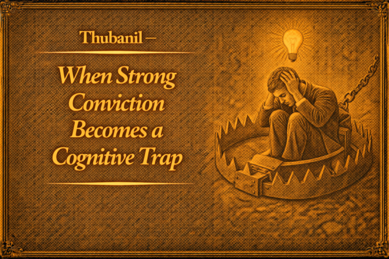 When Strong Conviction Becomes a Cognitive Trap