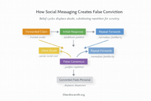 How Political Opinions Form Inside Family WhatsApp Groups How social messaging shapes conviction