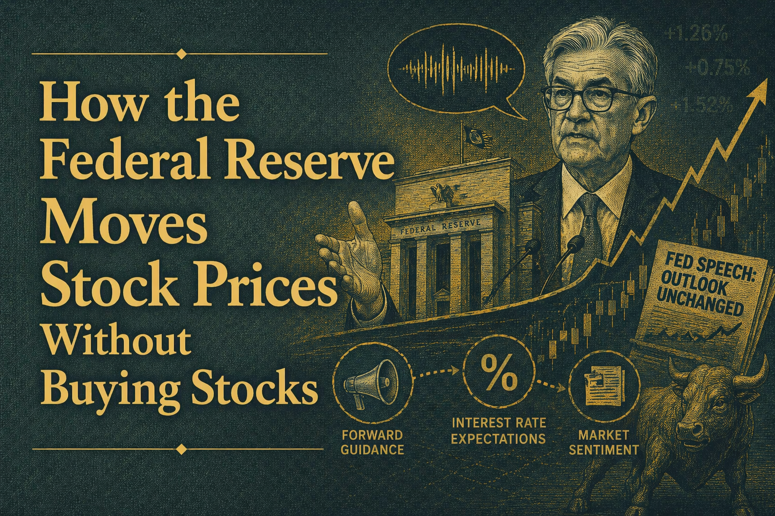 How the Federal Reserve Moves Stock Prices Without Buying Stocks