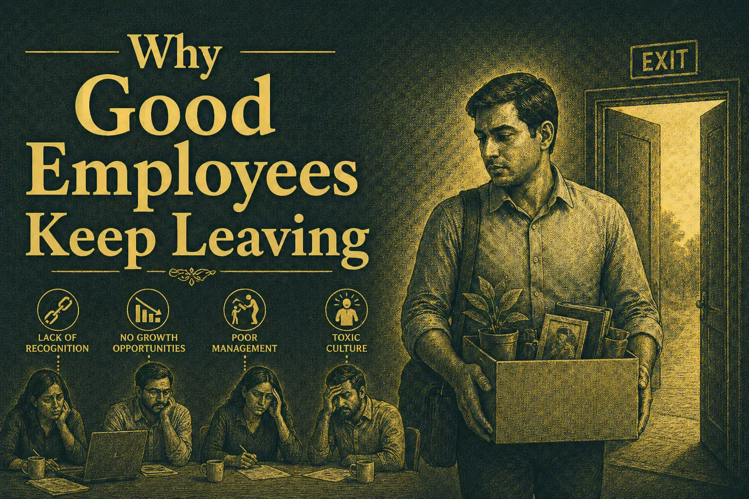 Why Good Employees Keep Leaving (And Why Companies Keep Being Surprised)