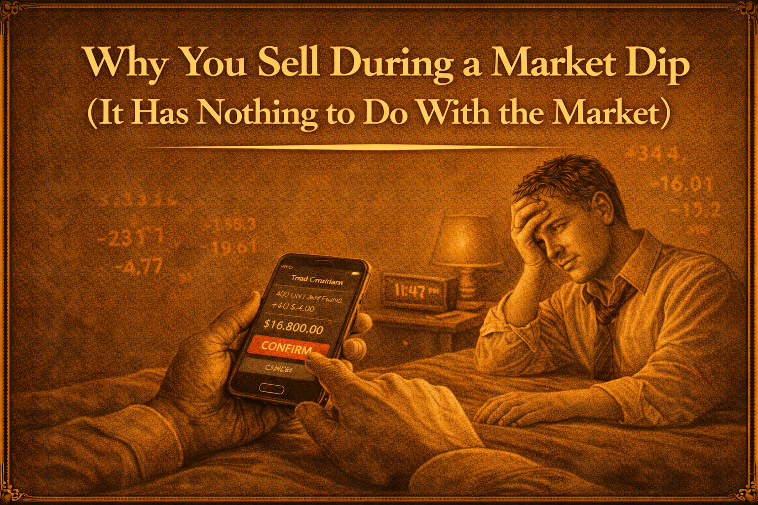 Why You Sell During a Market Dip (It Has Nothing to Do With the Market)