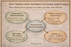 Why People Keep Voting When They Know It Won't Change Anything