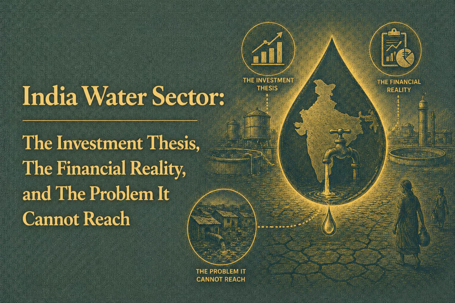 india Water Sector The Investment Thesis, The Financial Reality, and The Problem It Cannot Reach