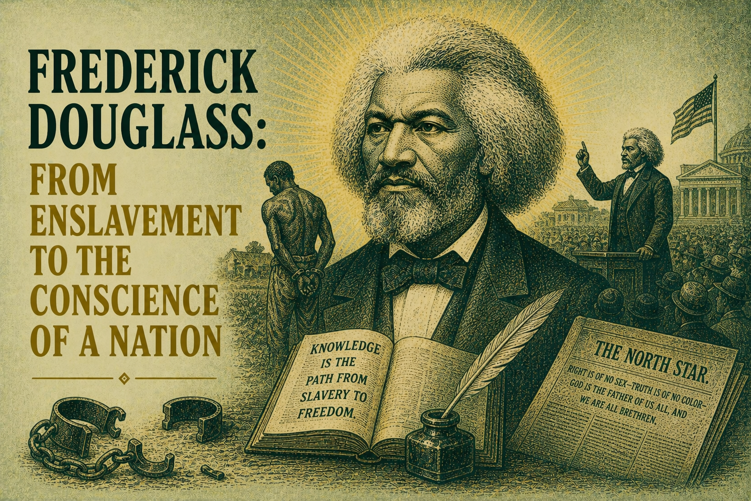 Frederick Douglass From Enslavement to the Conscience of a Nation