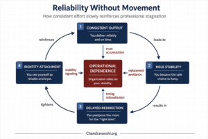Why the Promotion Didn't Come This Year (And Why It Won't Come Next Year Either) How consistent effort can quietly increase organizational dependence while reducing directional mobility.