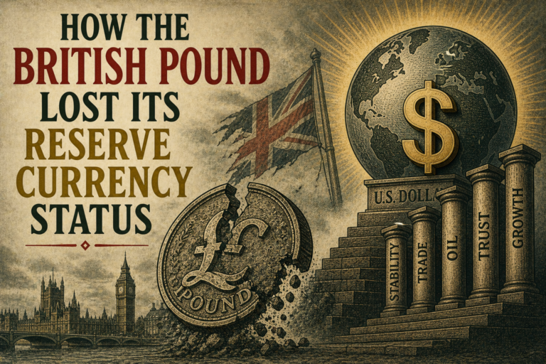 How the British Pound Lost Its Reserve Currency Status — And What the Decline Actually Looked Like