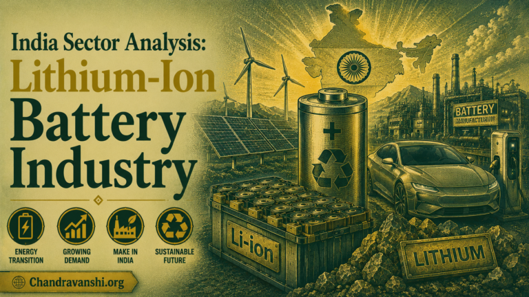 India Sector Analysis Lithium-Ion Battery Industry.