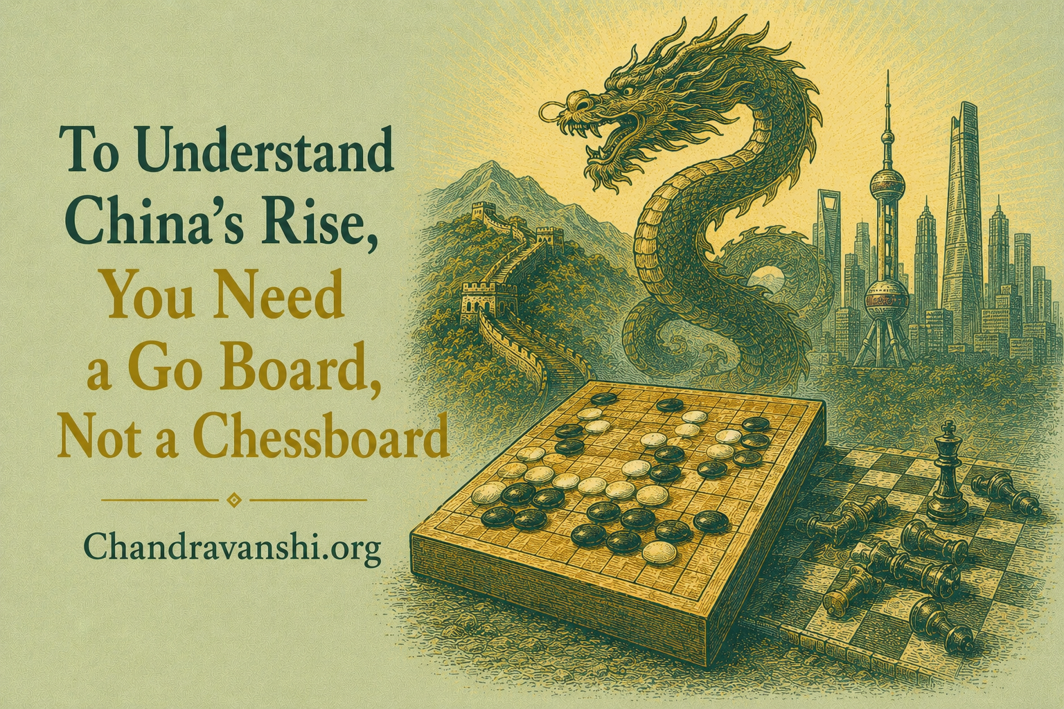To Understand China’s Rise, You Need a Go Board, Not a Chessboard