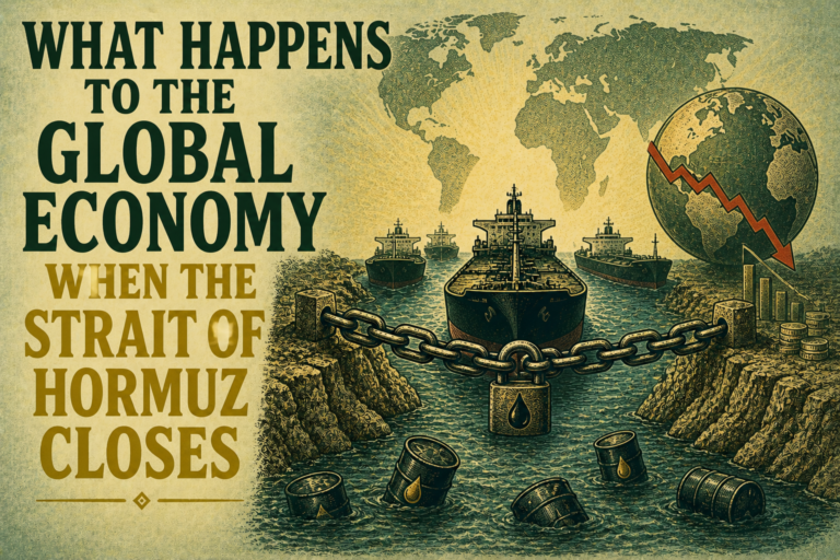 What Happens to the Global Economy When the Strait of Hormuz Closes